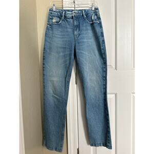 Good‎ American Straight Leg Jeans 6/28 Indigo
